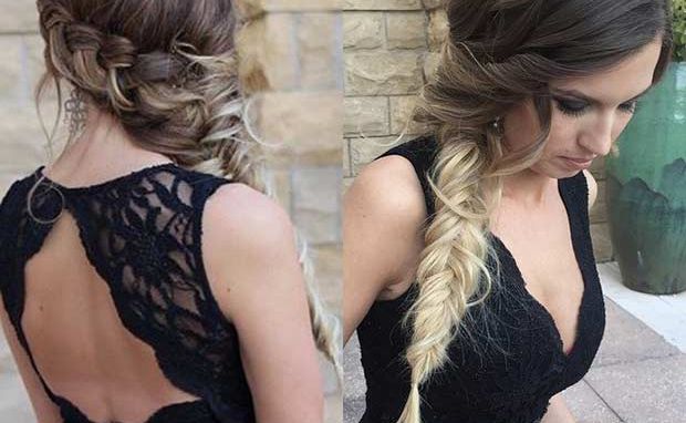 21 Pretty Side-Swept Hairstyles for Prom