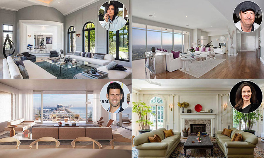 Top Celebrity Homes Voted Best for Lockdown Isolation