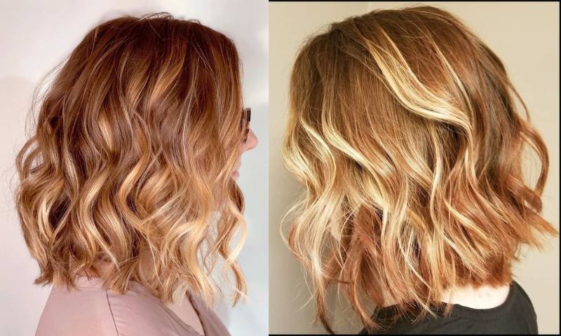 Blonde Bob Hairstyles with Wavy Tresses