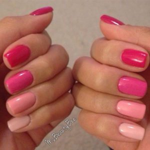 Pink Color Scheme – Fade From Dark Pink To Light Pink
