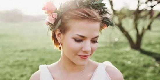 50+ Short Wedding Hairstyle Ideas For Beautiful Short Hair Bridal