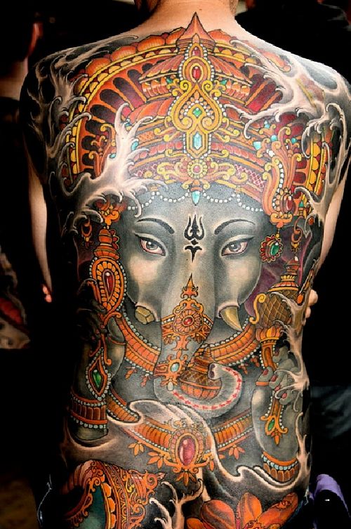 Large Tattoo Projects and Full Body Suit Tattoo Compositions