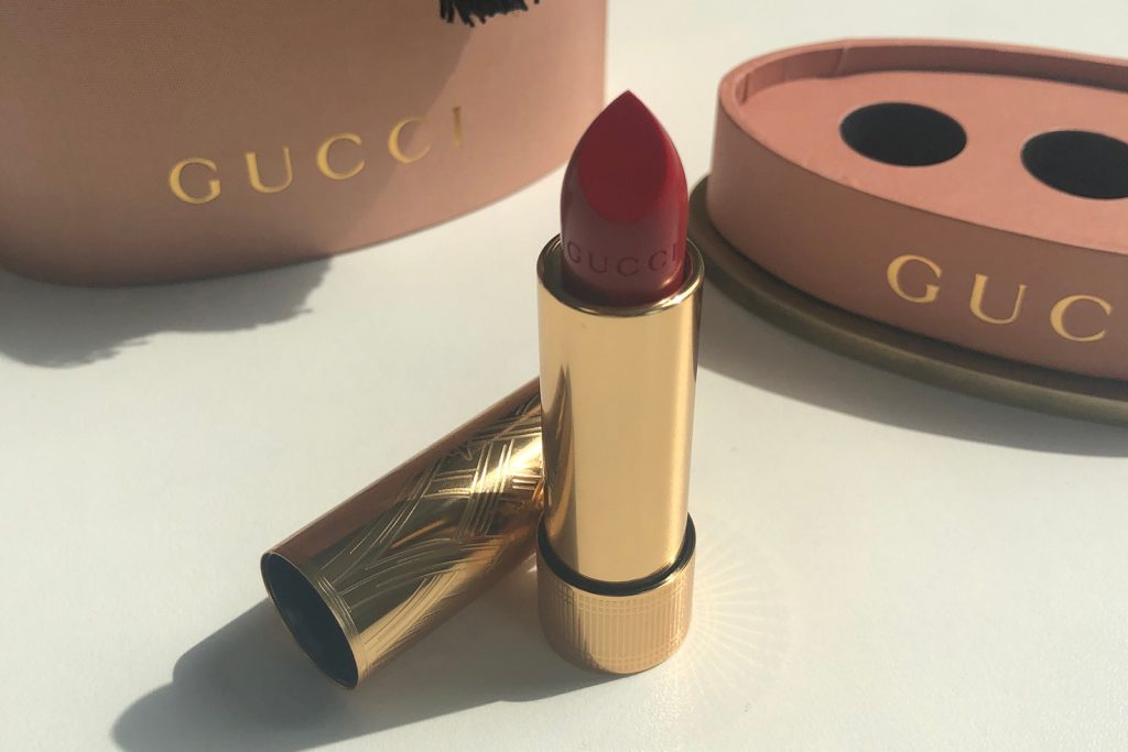 Gucci lipstick. Luxury Lipstick Brands in the World
