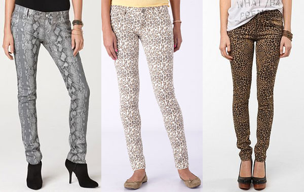 Leopard Printed Jeans. Summer Wear Dresses