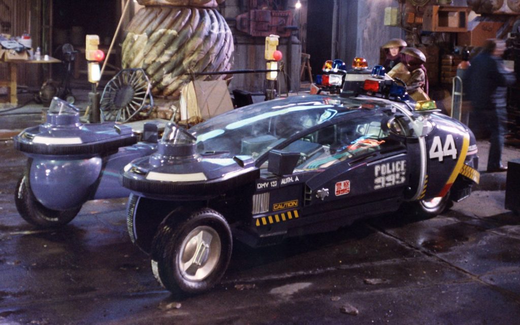 The Police Spinner from Blade Runner and Back to the Future II. Cool Movie Props to Make
