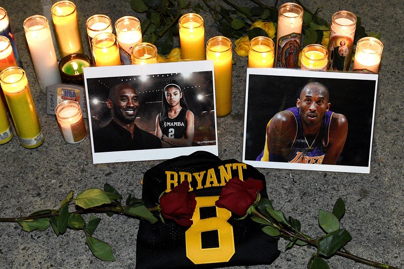 Commemorations Were Held in the Second Year of Kobe Bryant's Death on January 26