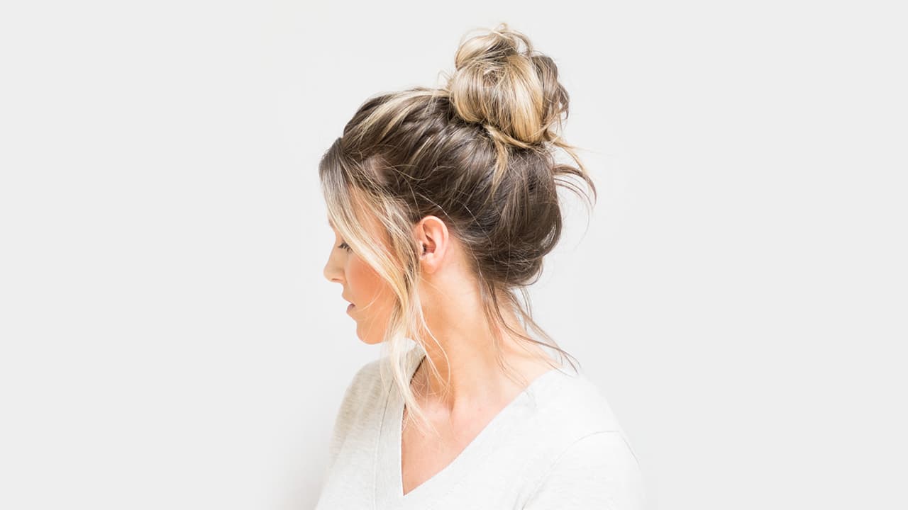 The Floral Inverted Messy Bun