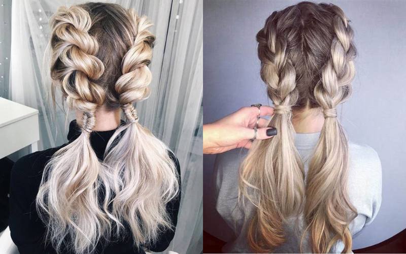 Braided Low Ponytail Hairstyles